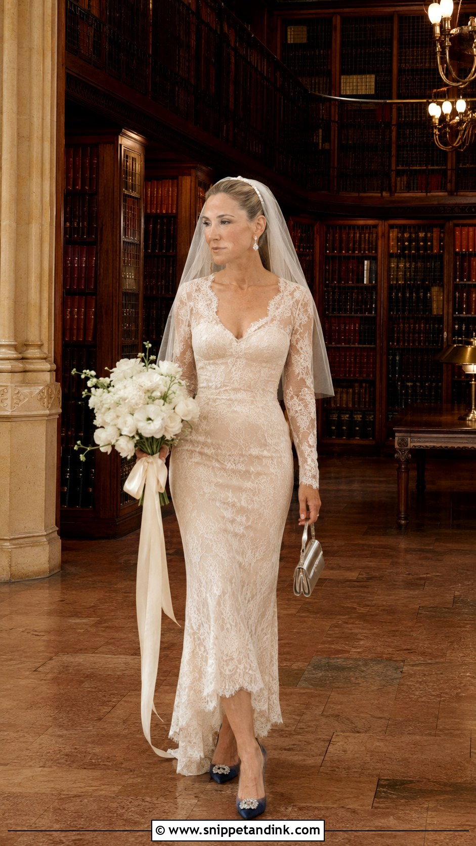 Carrie Bradshaw Vintage Lace Wedding Dress - Snippet and Ink - 20 Carrie Bradshaw Wedding Ideas