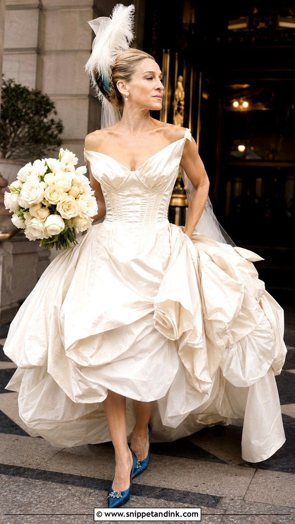 Carrie Bradshaw Vivienne Westwood Wedding Dress - Snippet and Ink - 20 Carrie Bradshaw Wedding Ideas