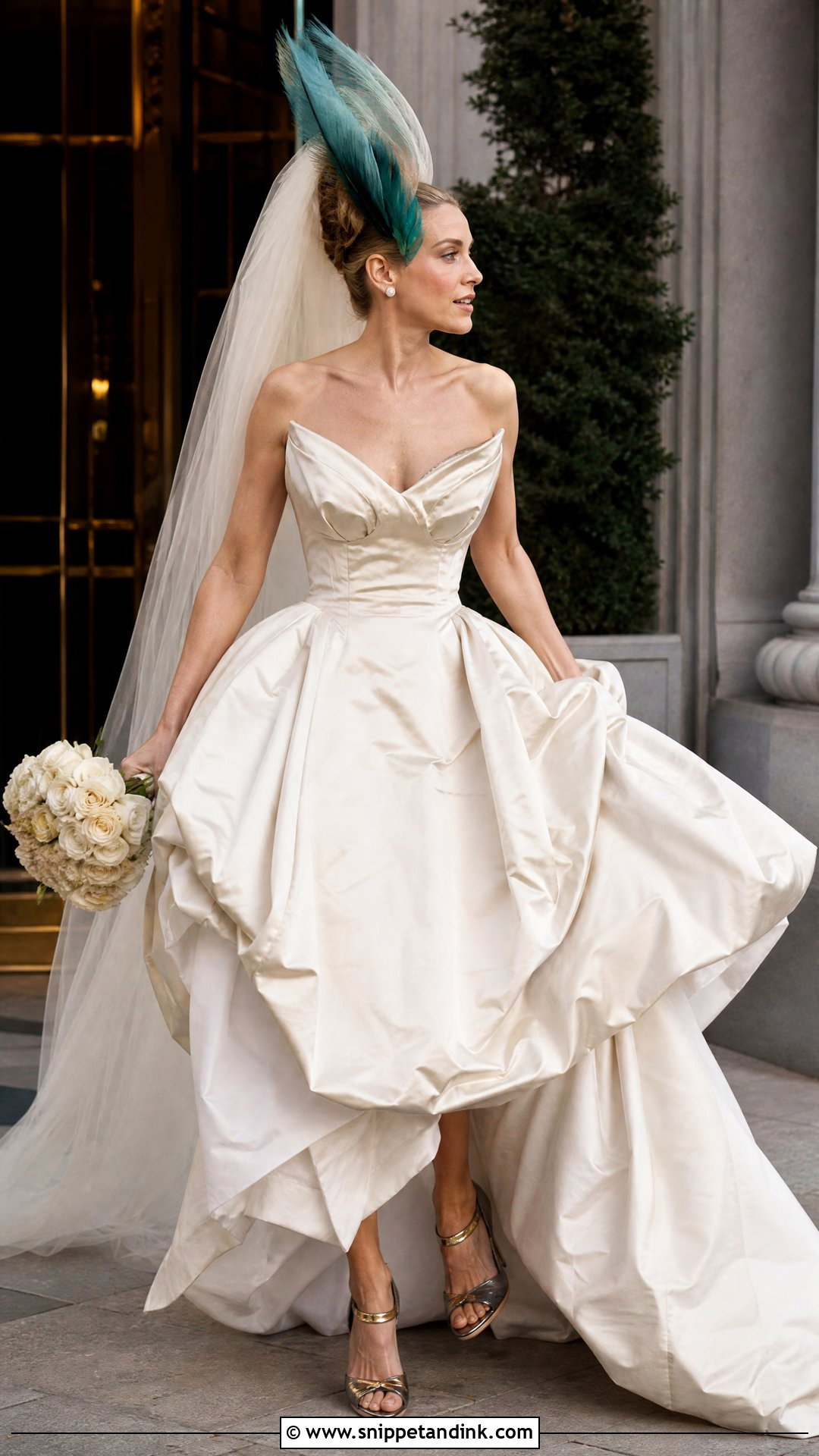 Carrie Bradshaw Wedding Dress From Sex and the City - Snippet and Ink - 20 Movie Wedding Dresses
