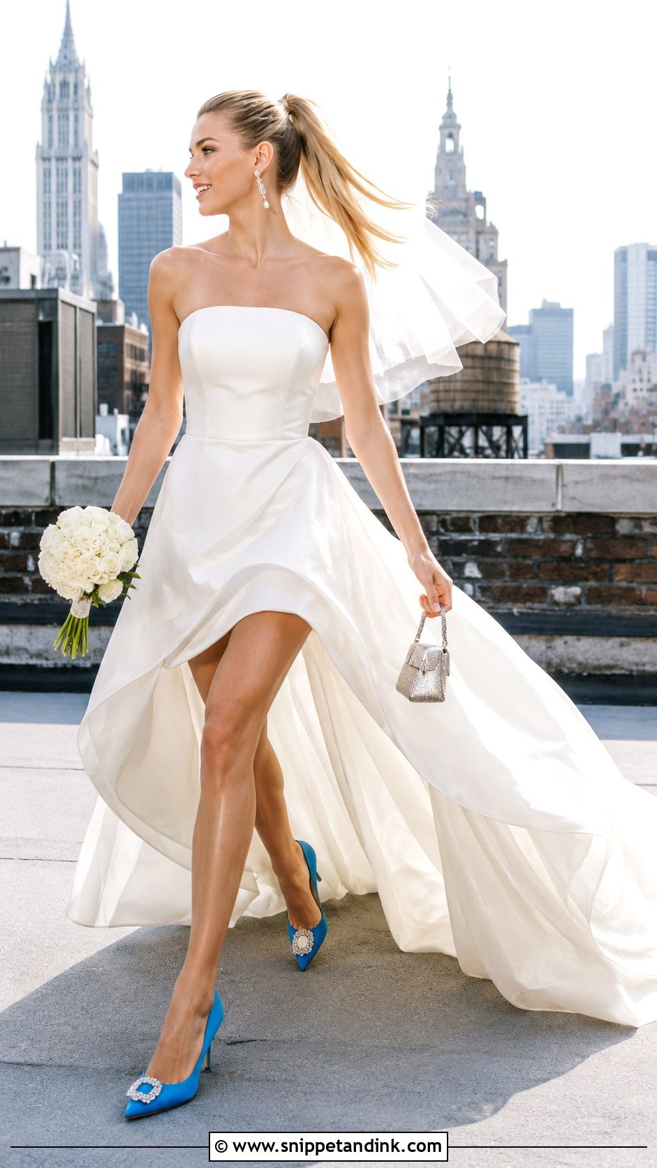 Carrie High Low Wedding Dress - Snippet and Ink - 20 Carrie Wedding Dress Ideas