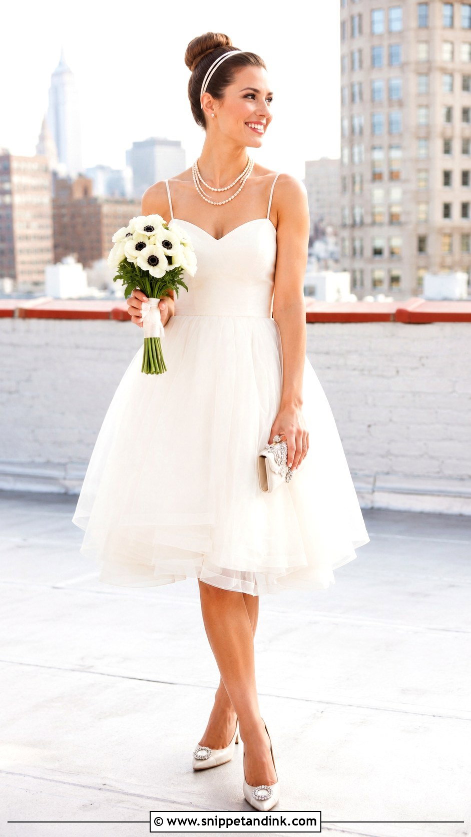 Carrie Short Tulle Wedding Dress - Snippet and Ink - 20 Carrie Wedding Dress Ideas