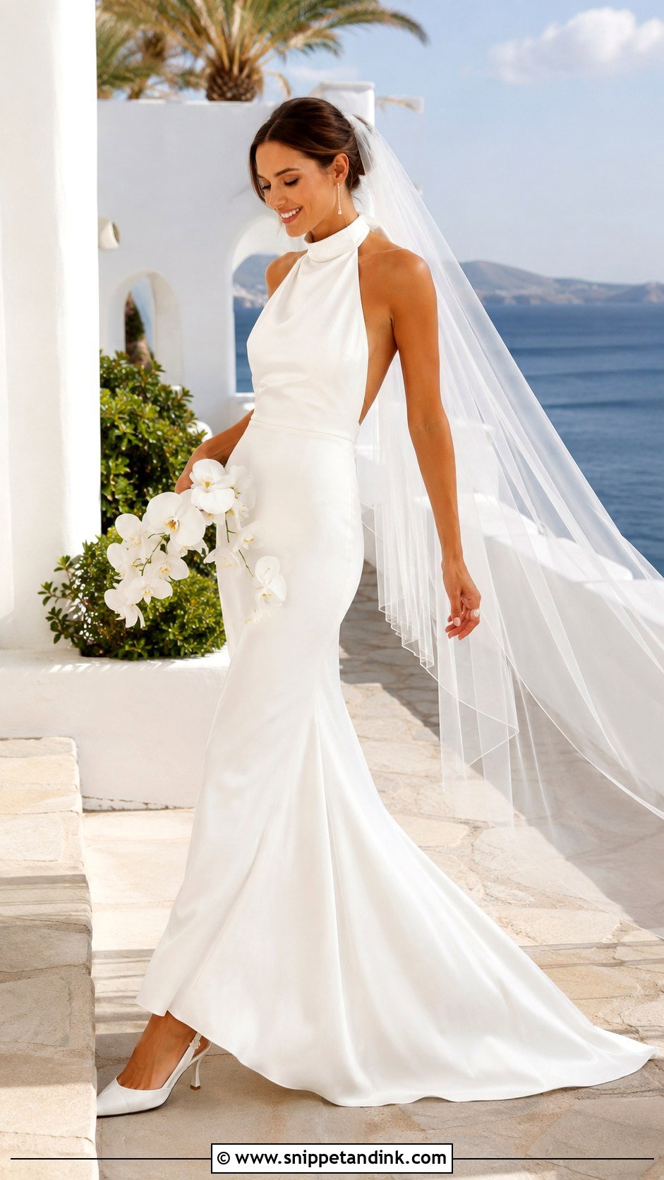 Casablanca Bridal Halter Wedding Gown - Snippet and Ink - 20 Casablanca Bridal Ideas