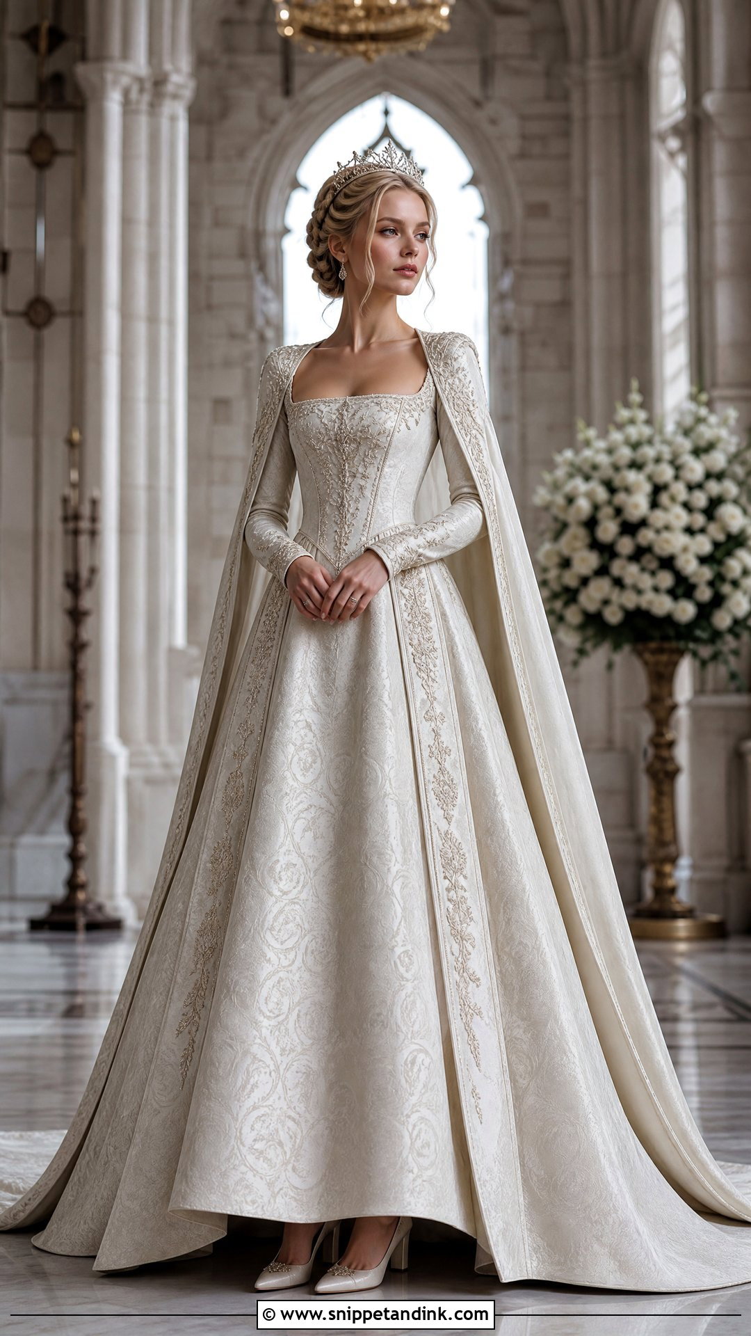 Castle Medieval Fantasy Wedding Dress - Snippet and Ink - 25 Medieval Fantasy Wedding Dress Ideas