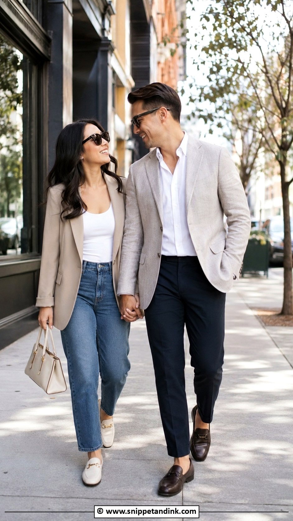 Casual Blazer And Jeans Prewedding Outfit - Snippet and Ink - 30 Casual Prewedding Outfit Ideas