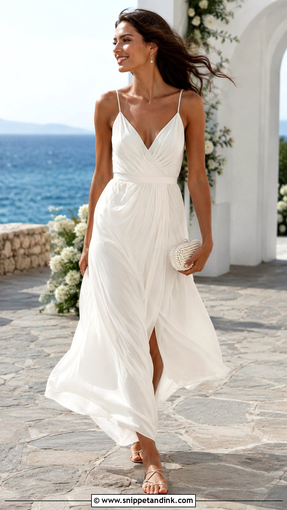 Casual Bridal Maxi Dress Outfit - Snippet and Ink - 20 Casual Bridal Outfits