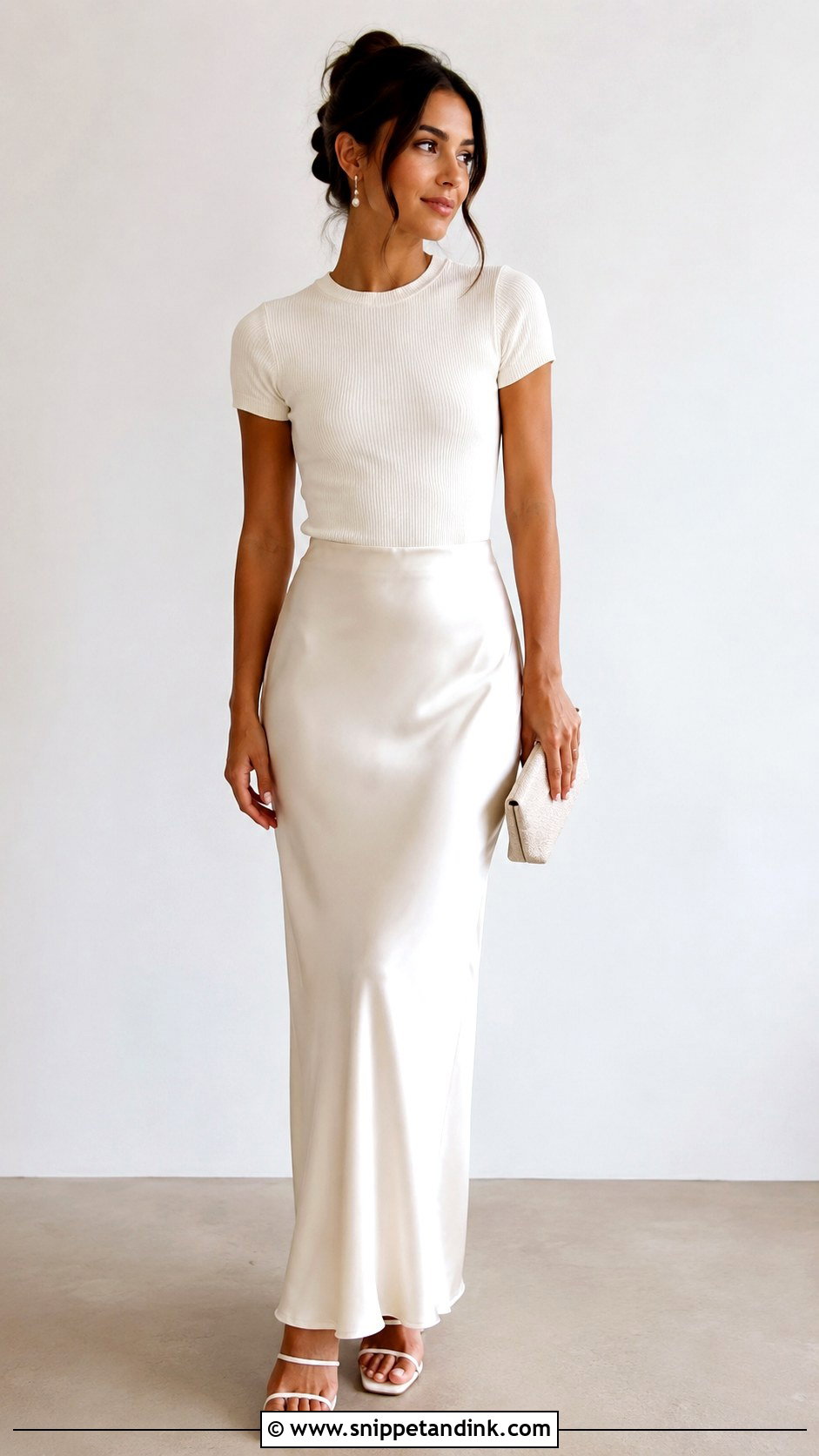 Casual Bride Slip Skirt Outfit - Snippet and Ink - 25 Casual Bride Outfit Ideas