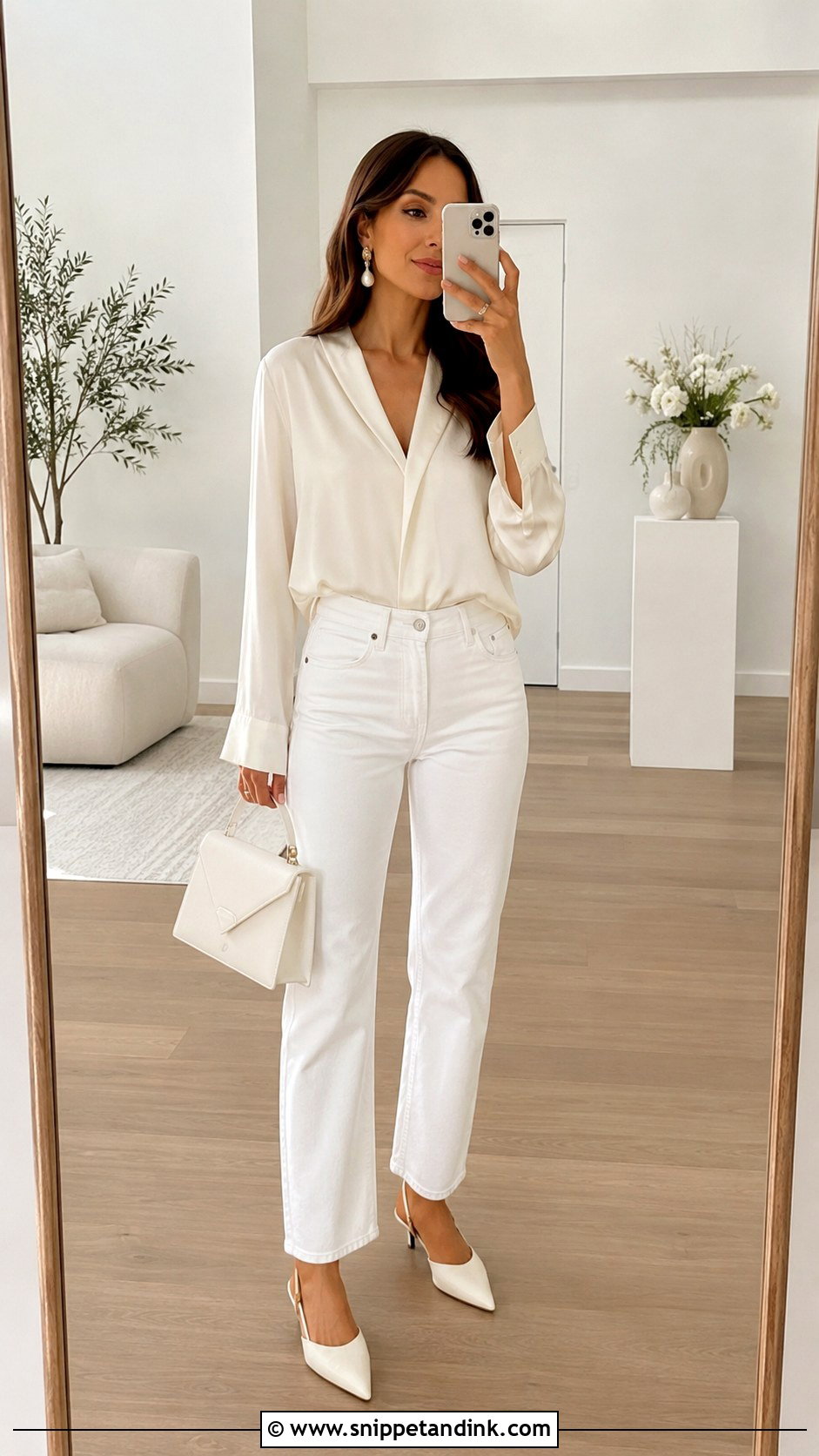 Casual Bride White Jeans Outfit - Snippet and Ink - 25 Casual Bride Outfit Ideas