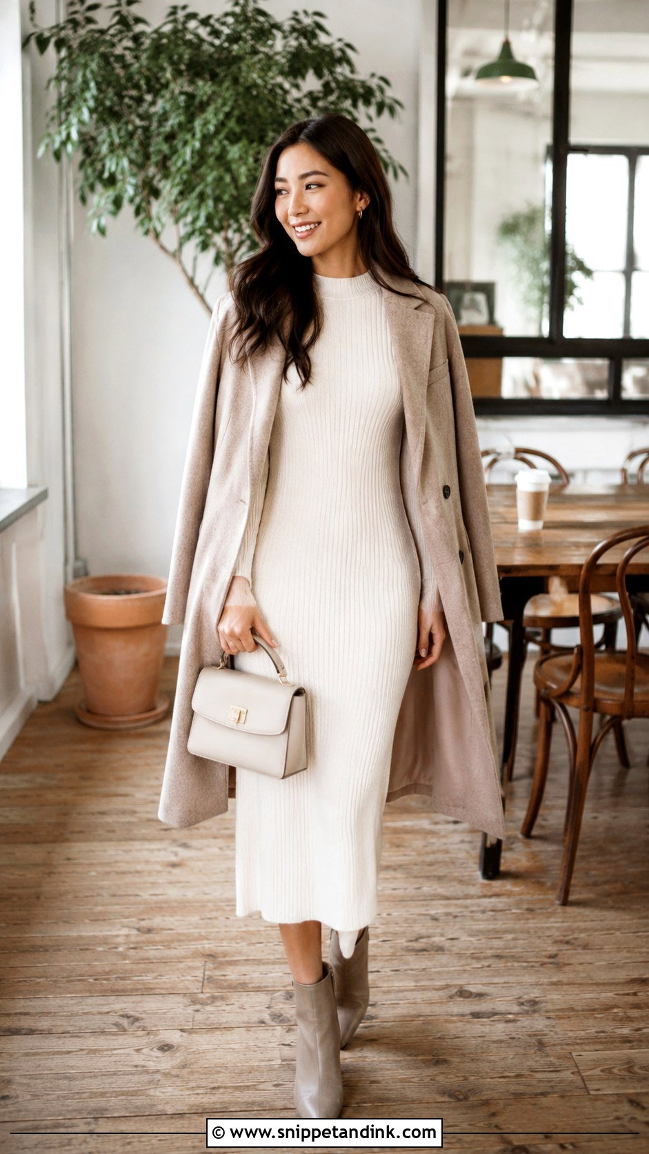 Casual Knit Dress Prenup Outfit - Snippet and Ink - 30 Prenup Outfit Ideas