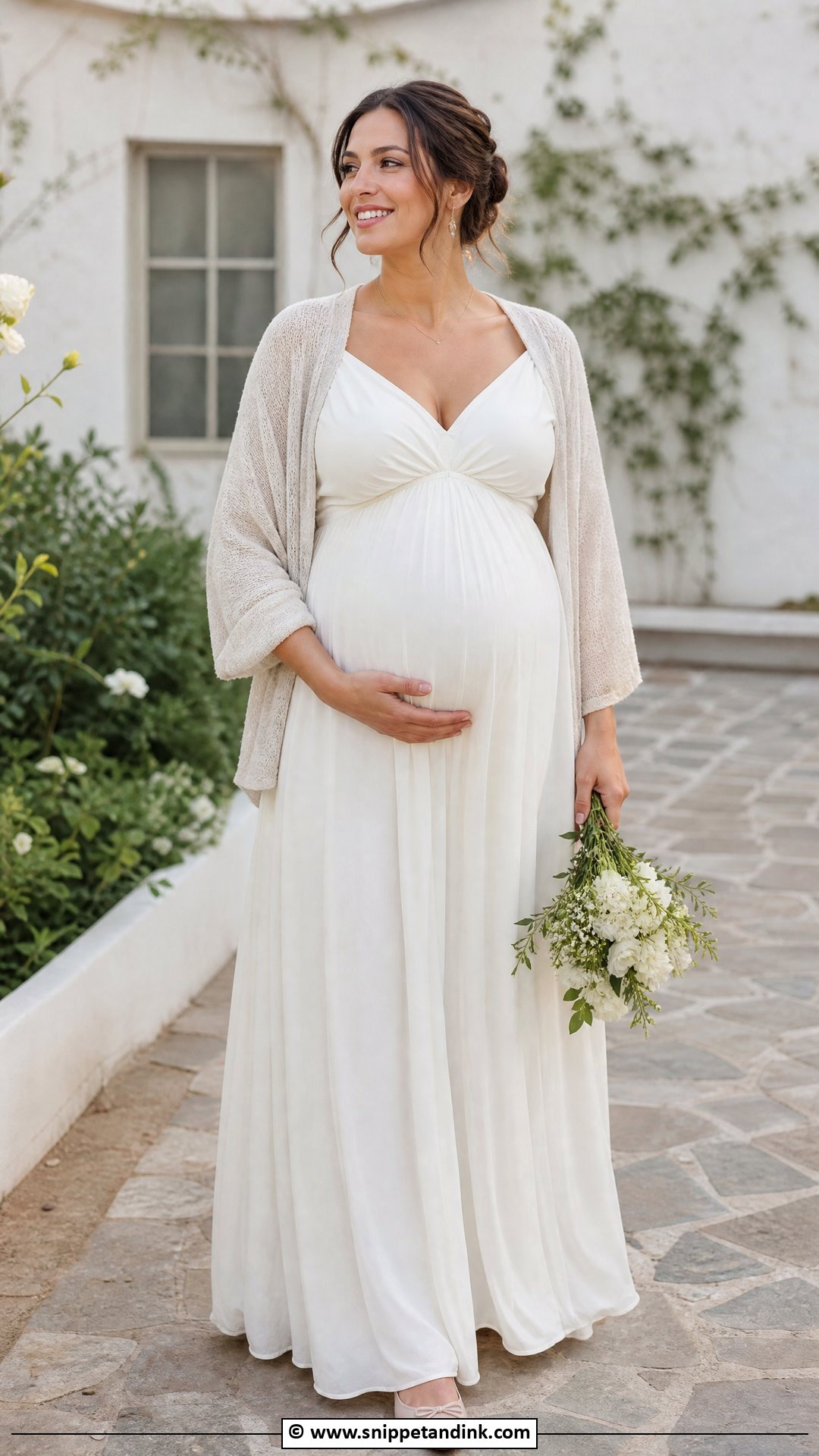 Casual Maternity Wedding Dress - Snippet and Ink - 35 Casual Wedding Dress Ideas