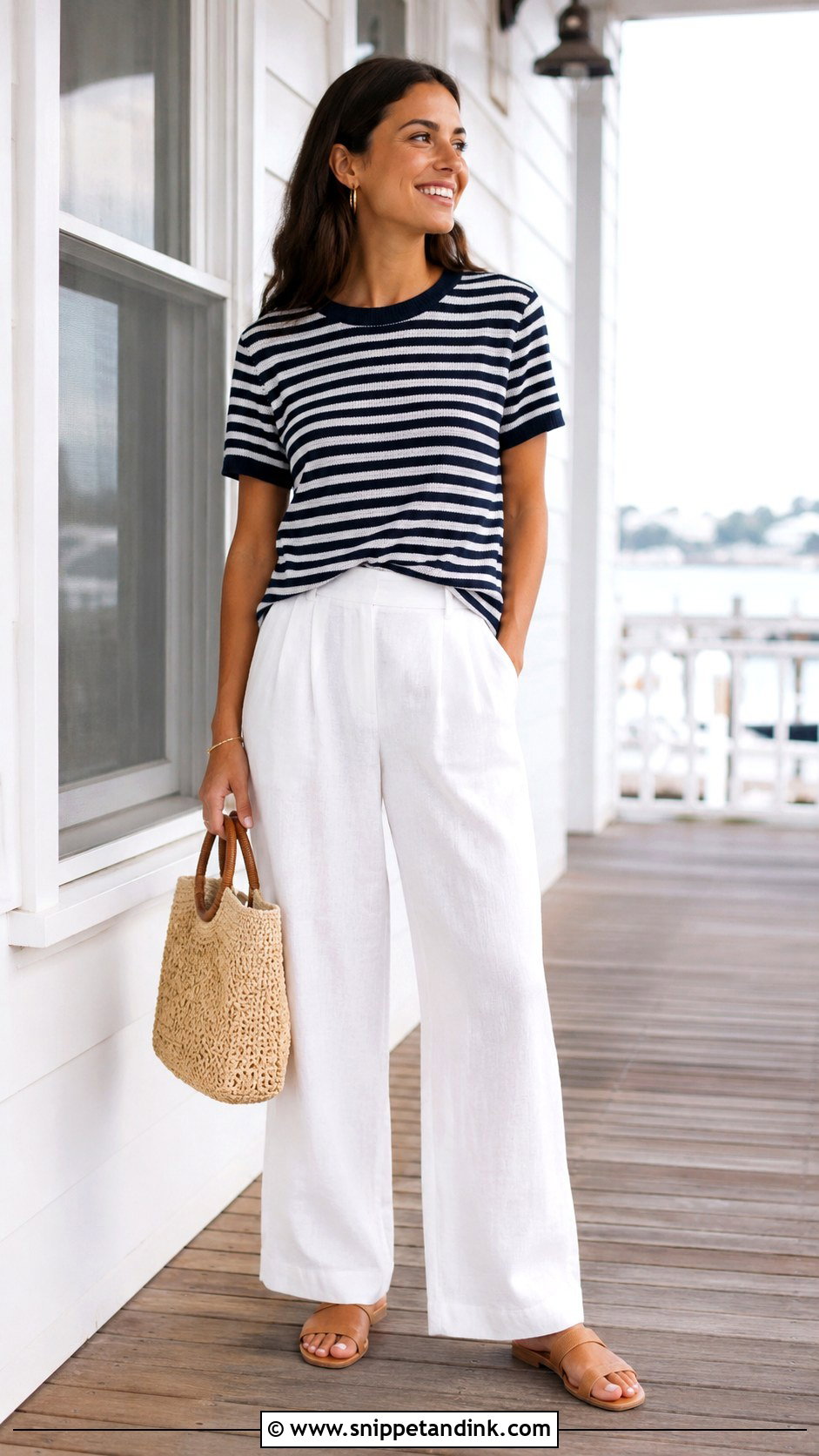 Casual Rehearsal Dinner Coastal Outfit - Snippet and Ink - 25 Casual Rehearsal Dinner Outfit Ideas