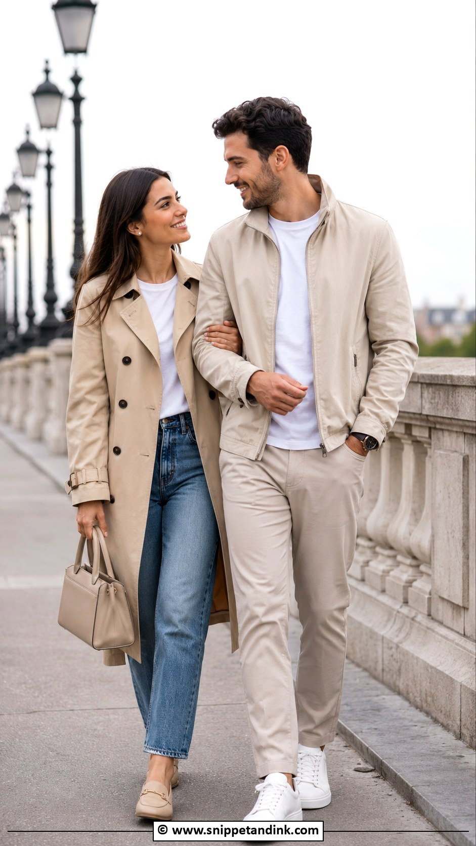 Casual Trench Coat Prewedding Outfit - Snippet and Ink - 30 Casual Prewedding Outfit Ideas