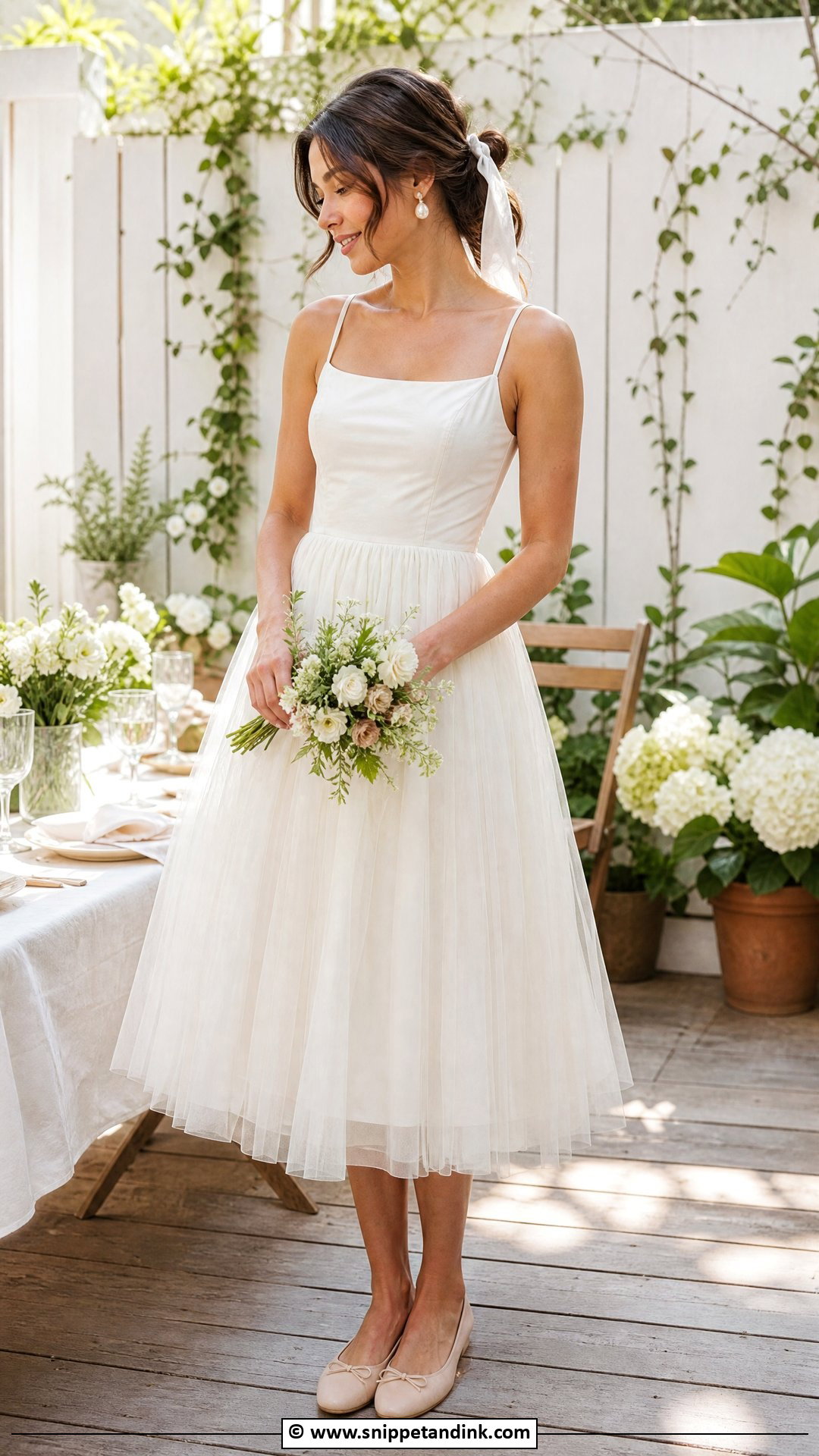 Casual Tulle Wedding Dress - Snippet and Ink - 35 Casual Wedding Dress Ideas