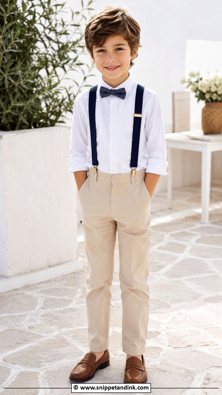 Casual Wedding Boys Outfit - Snippet and Ink - 30 Boys Wedding Outfit Ideas