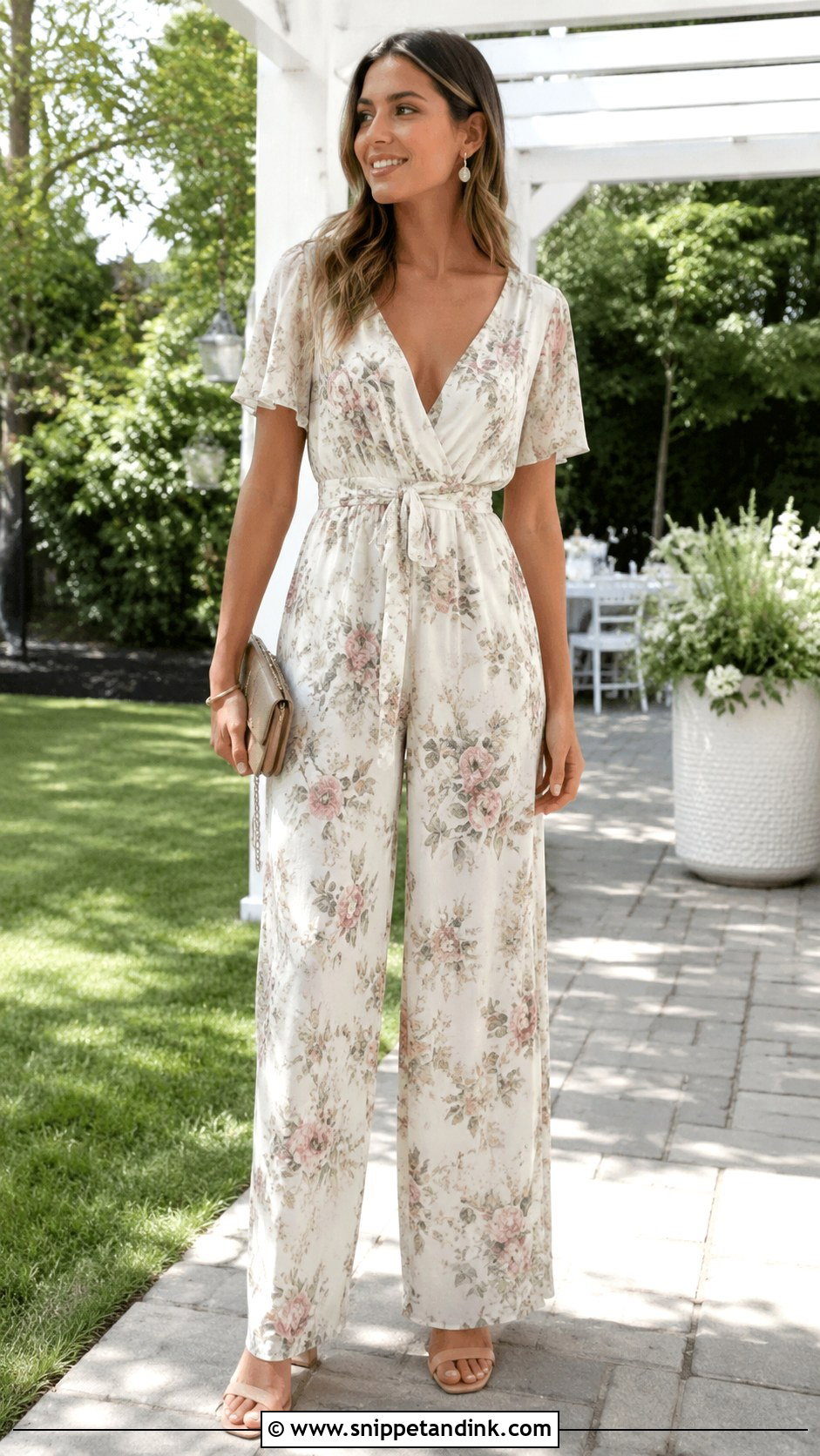 Casual Wedding Jumpsuit Outfit - Snippet and Ink - 25 Jumpsuit Wedding Outfit Ideas