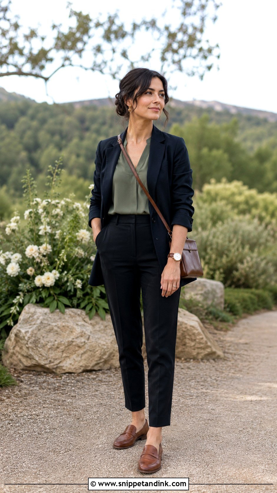 Casual Wedding Officiant Blazer Outfit - Snippet and Ink - 20 Wedding Officiant Attire Women Ideas