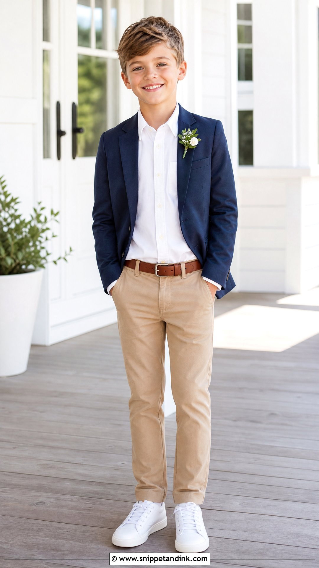Casual Wedding Outfit For Boys - Snippet and Ink - 25 Boys Outfits for Wedding