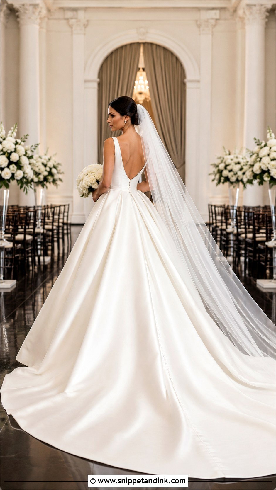 Cathedral Train Wedding Dress - Snippet and Ink - 20 Dream Wedding Dresses Ideas the Bride
