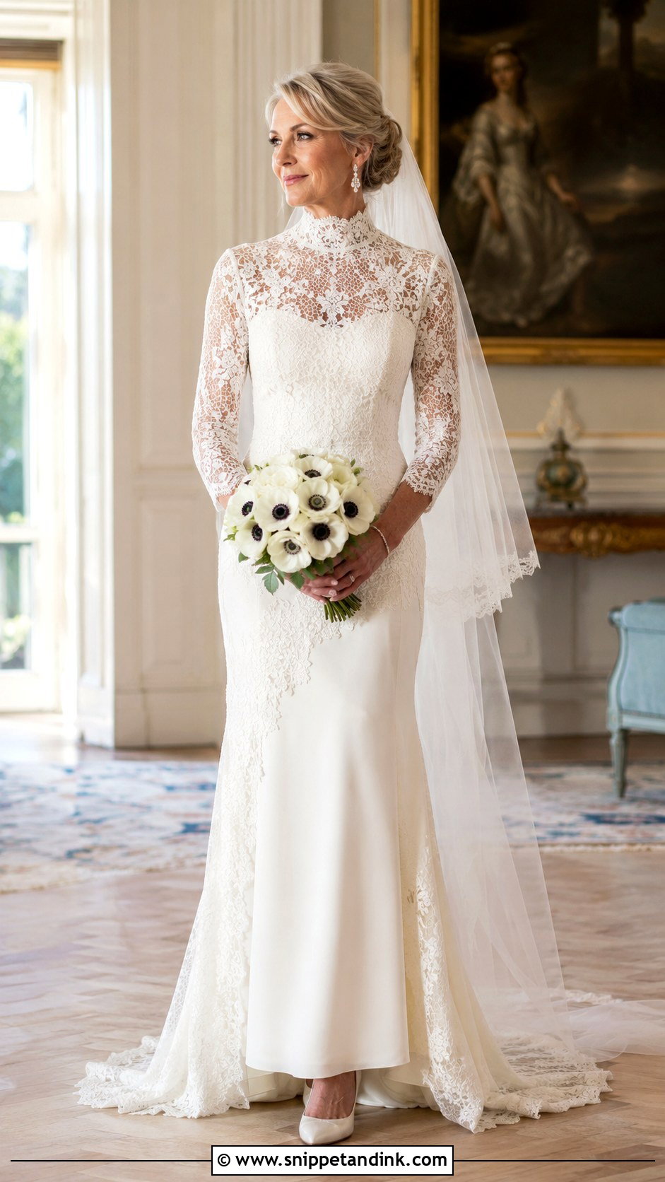 Catherine Deane High Neck Wedding Dress - Snippet and Ink - 20 Catherine Deane Ideas