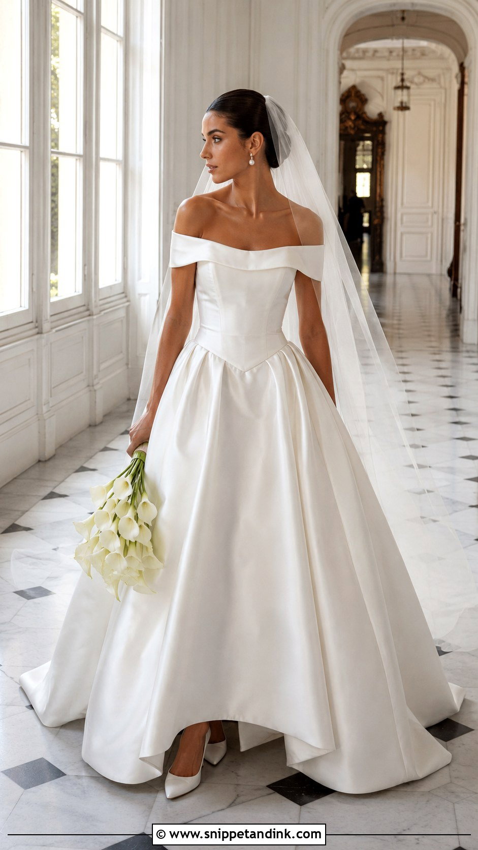 Catherine Rayner Basque Waist Wedding Dress - Snippet and Ink - 20 Catherine Rayner Wedding Dress Ideas