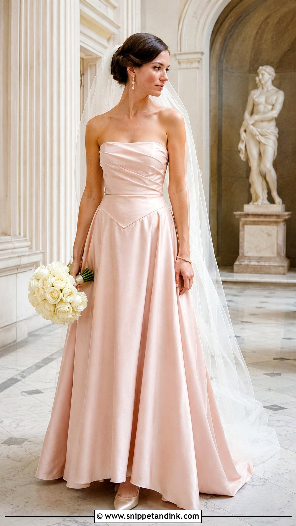 Catherine Rayner Blush Pink Wedding Dress - Snippet and Ink - 20 Catherine Rayner Wedding Dress Ideas