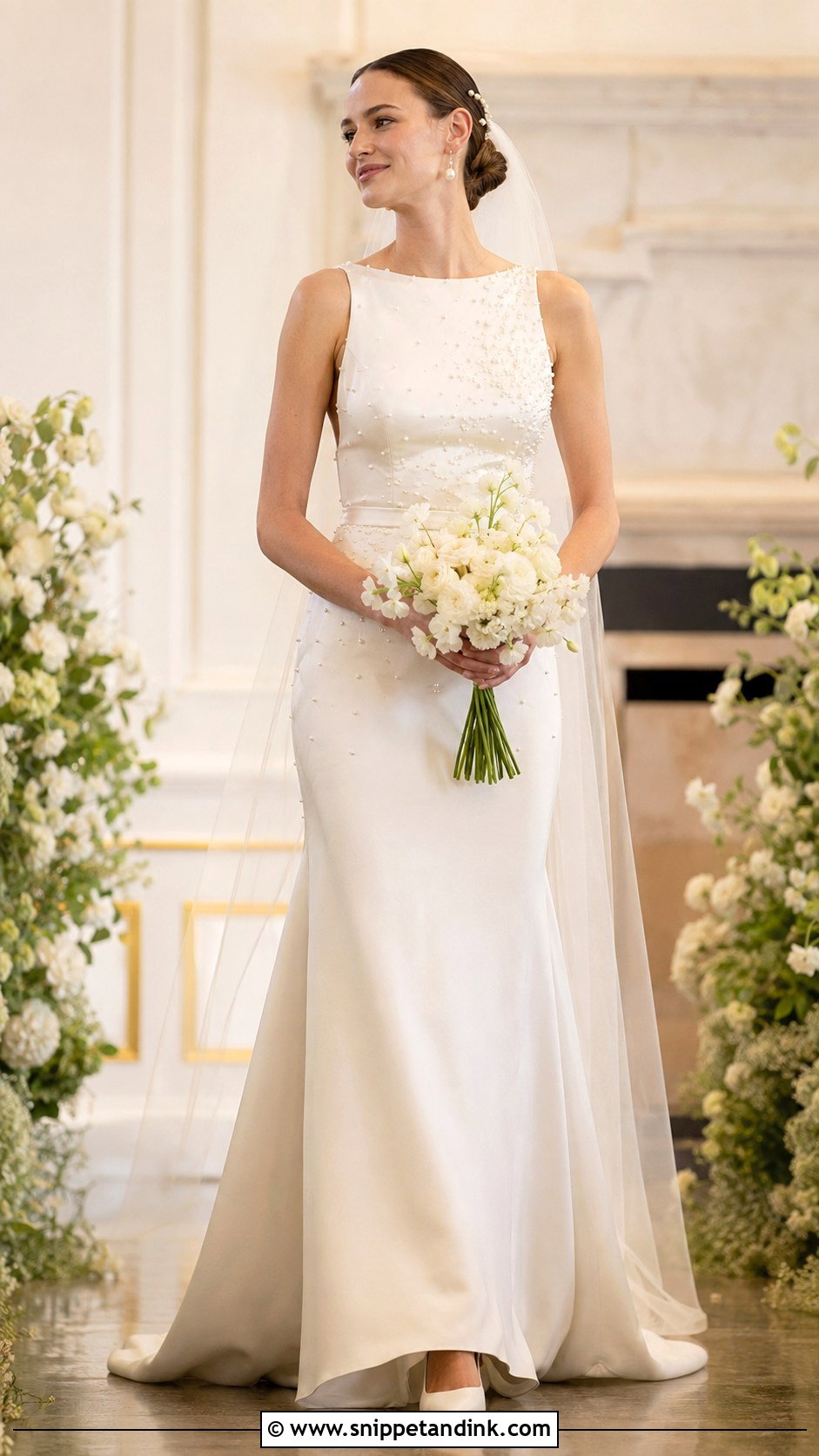 Catherine Rayner Pearl Wedding Dress - Snippet and Ink - 20 Catherine Rayner Wedding Dress Ideas