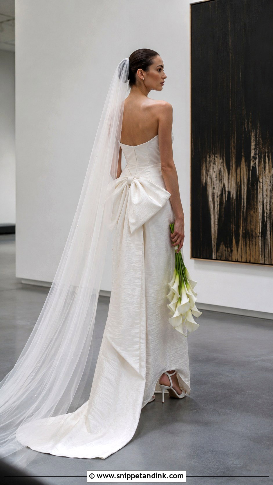 Catherine Rayner Silk Dupion Column Dress - Snippet and Ink - 20 Catherine Rayner Wedding Dress Ideas
