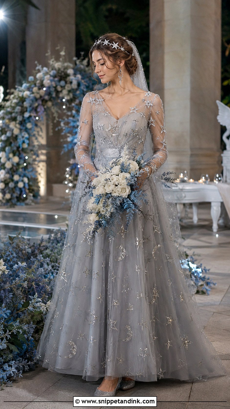 Celestial Faerie Wedding Dress - Snippet and Ink - 20 Faerie Wedding Dress Ideas