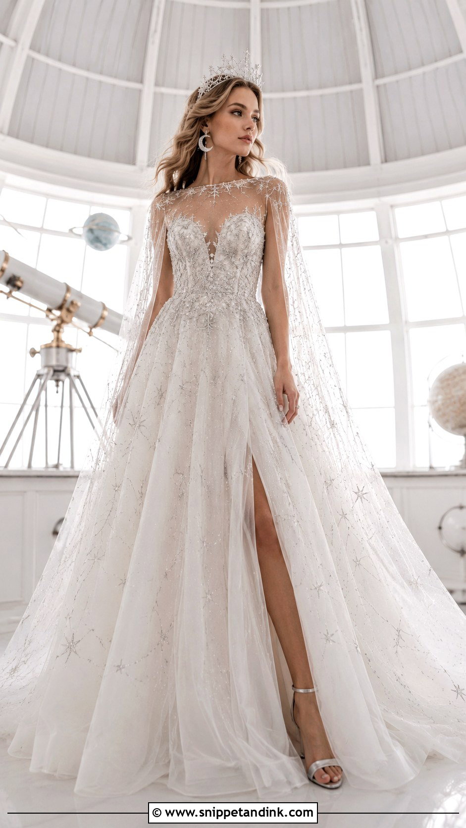 Celestial Fairy Queen Wedding Dress - Snippet and Ink - 20 Fairy Queen Wedding Dress Ideas