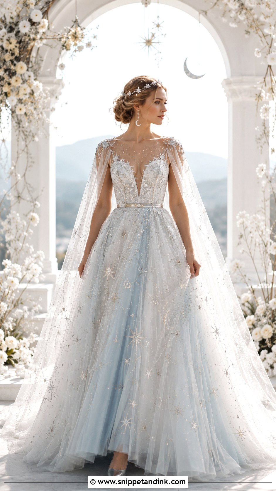 Celestial Fairy Wedding Gown - Snippet and Ink - 20 Fairy Wedding Gown Ideas