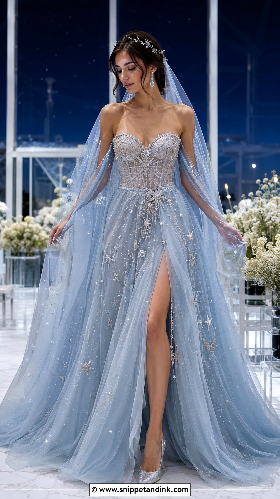 Celestial Goddess Wedding Dress - Snippet and Ink - 20 Fantasy Goddesses Wedding Dress Ideas