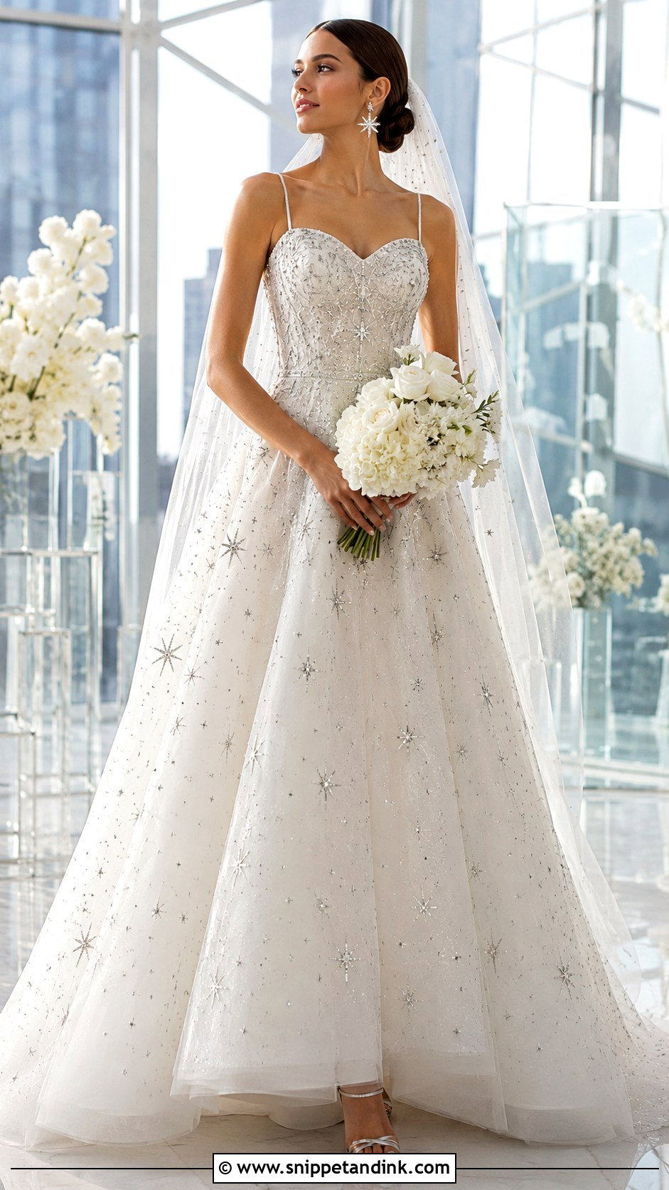 Celestial Wedding Dress - Snippet and Ink - 20 Dreamy Wedding Dress Fairy Tales Ideas
