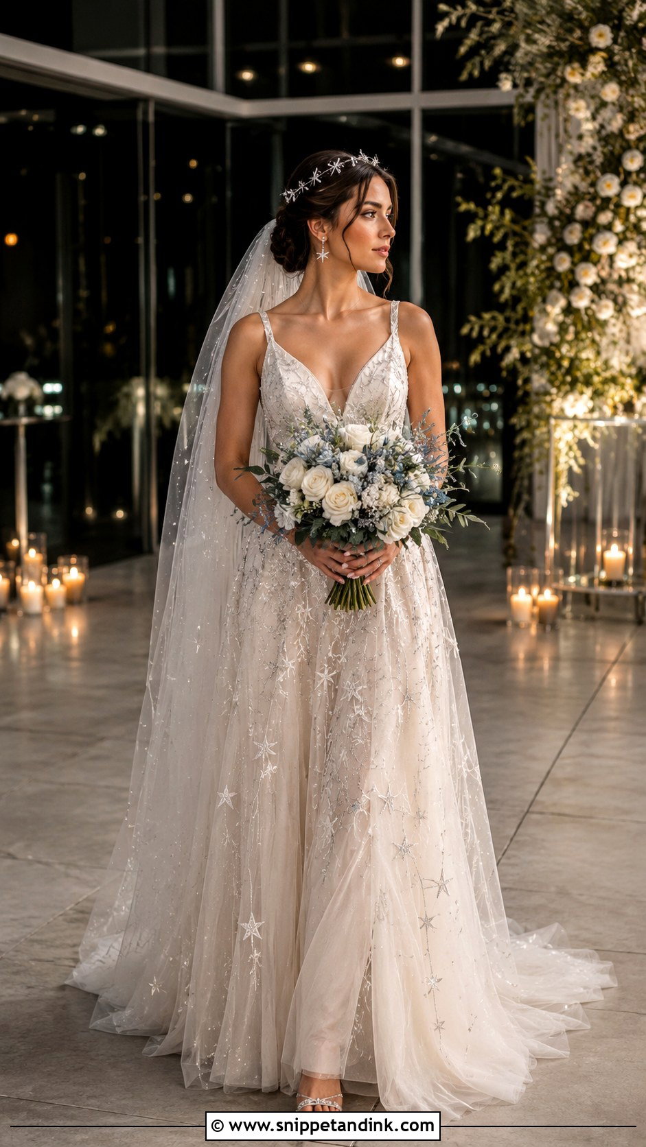 Celestial Wedding Dress - Snippet and Ink - 20 Fairytale Wedding Dress Enchanted Ideas