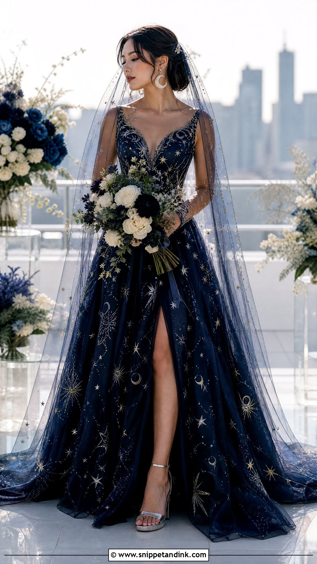 Celestial Witch Wedding Dress - Snippet and Ink - 25 Witch Wedding Dress Ideas