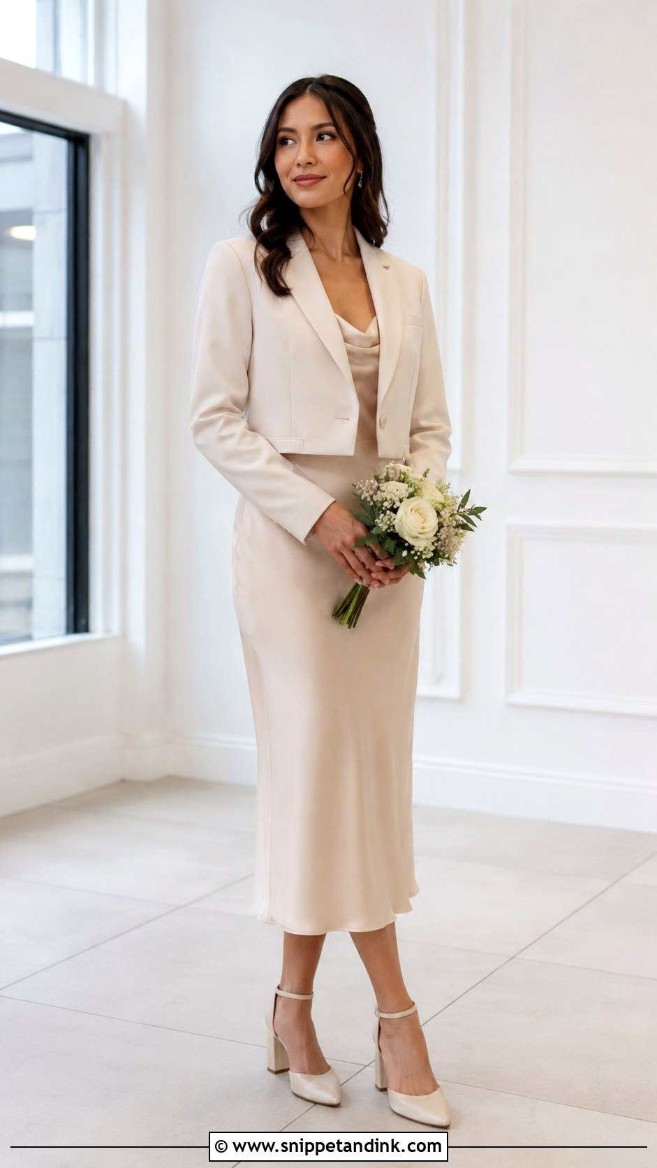 Champagne Beige Civil Wedding Dress - Snippet and Ink - 25 Champagne Beige Wedding Dress Ideas