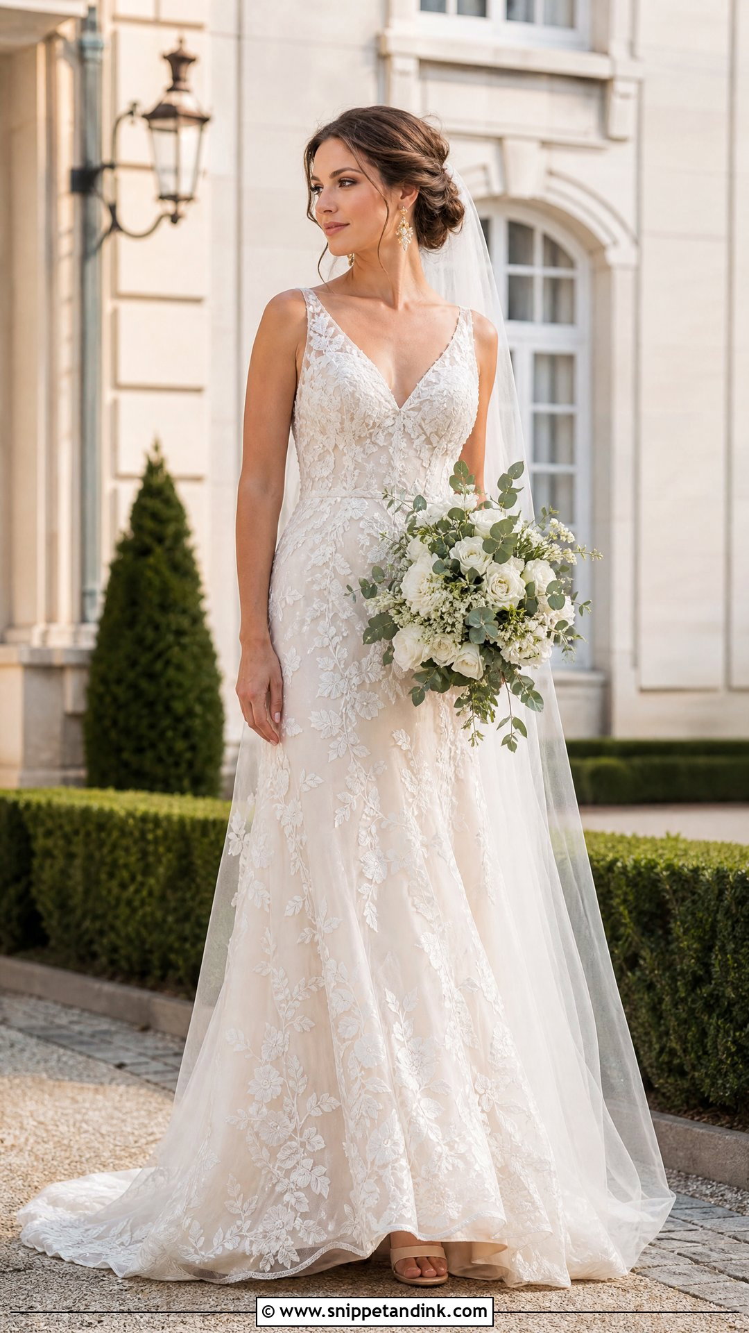 Champagne Bridal Dress - Snippet and Ink - 20 Bridal Dresses Ideas