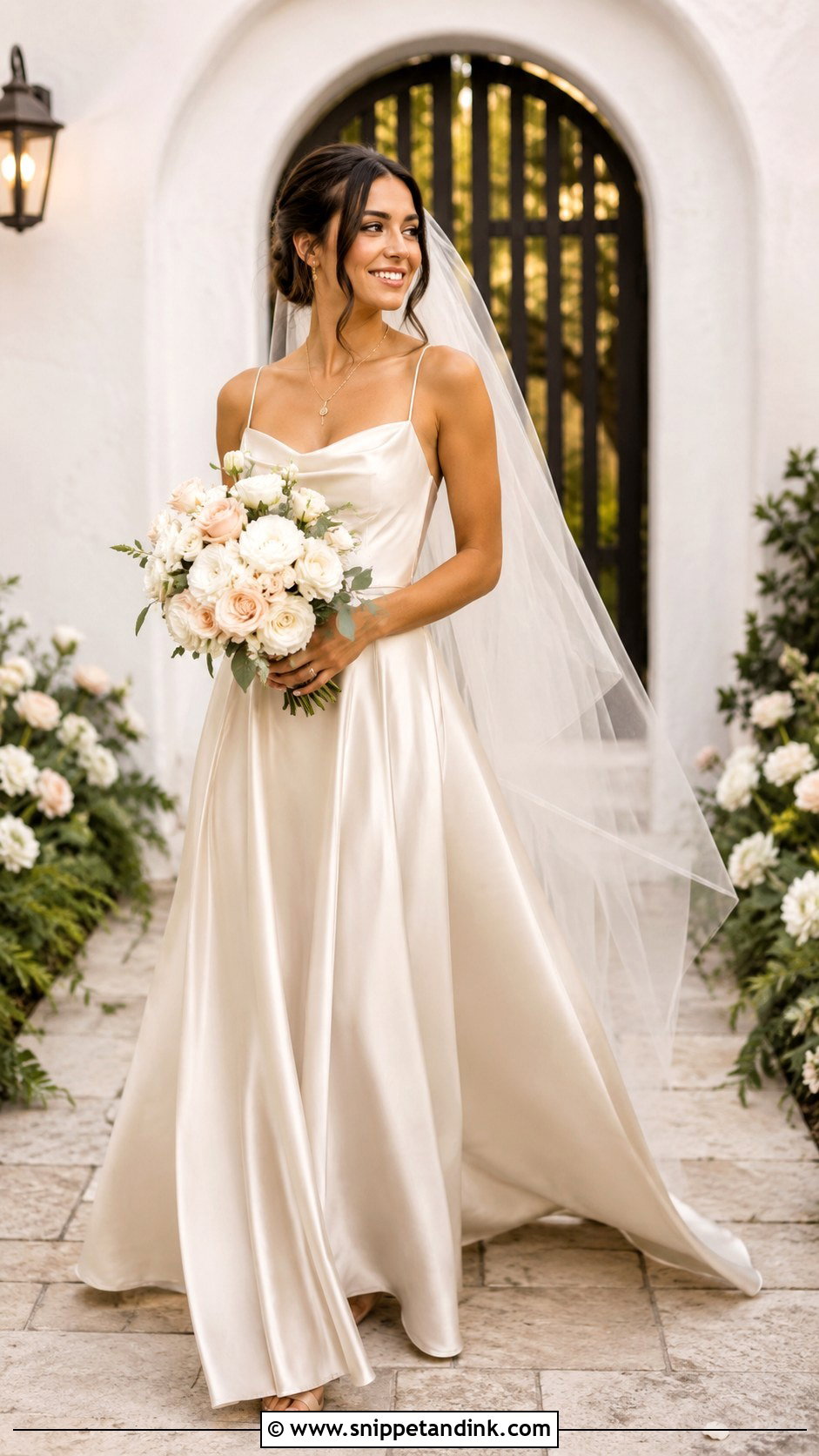 Champagne Bride Dress - Snippet and Ink - 25 Bride Dress Aesthetic Ideas
