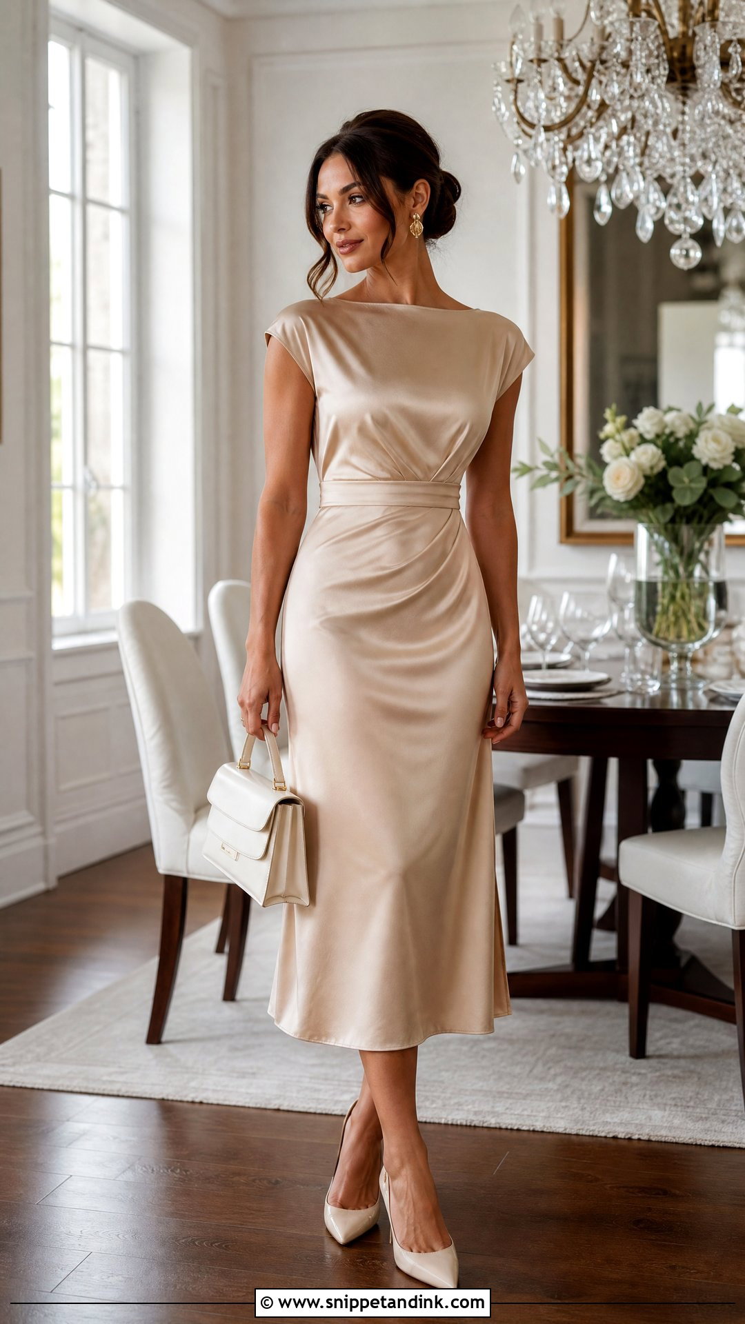 Champagne Vow Renewal Dress - Snippet and Ink - 20 Renewing Vows Dress Ideas