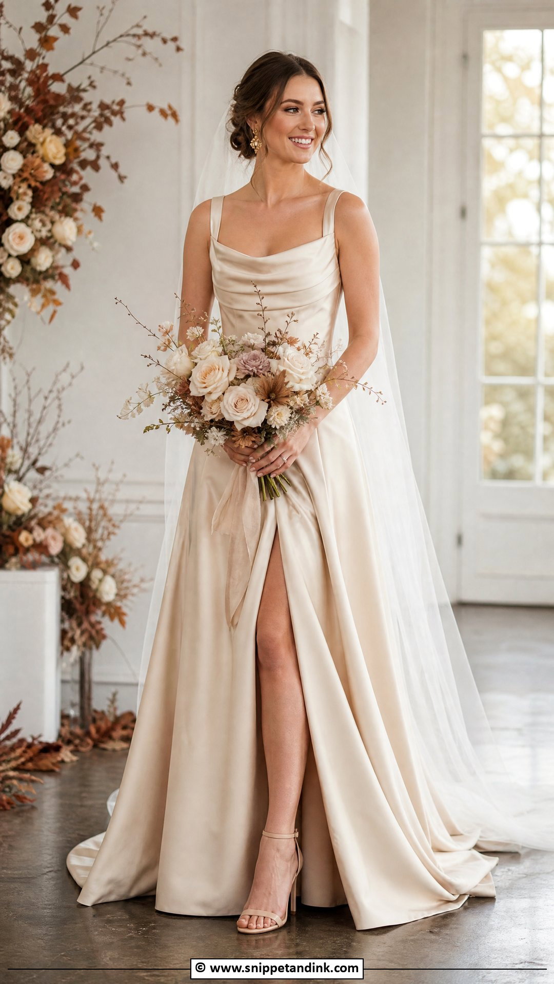 Champagne Wedding Dress - Snippet and Ink - 35 2025 Wedding Dresses