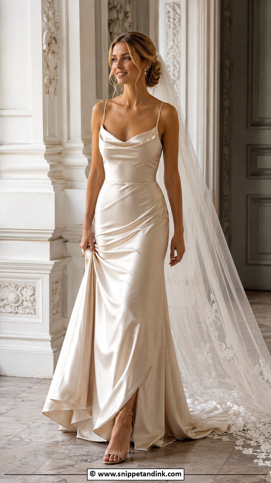 Champagne Wedding Dress - Snippet and Ink - 35 My Wedding Dress Ideas