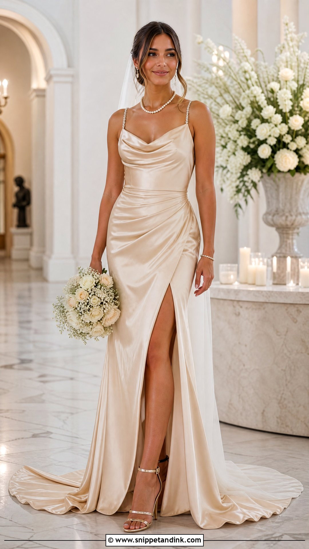 Champagne Wedding Dress - Snippet and Ink - 25 Cool Wedding Dresses