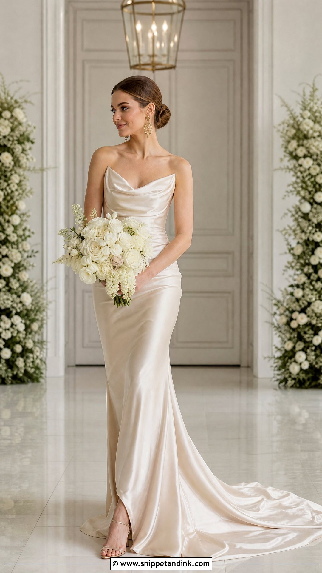 Champagne Wedding Dress - Snippet and Ink - 25 Colored Wedding Dress Ideas