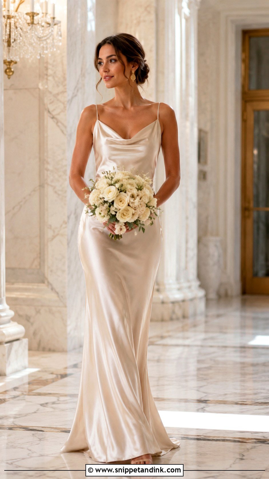 Champagne Wedding Dress - Snippet and Ink - 25 Non Traditional Wedding Dresses
