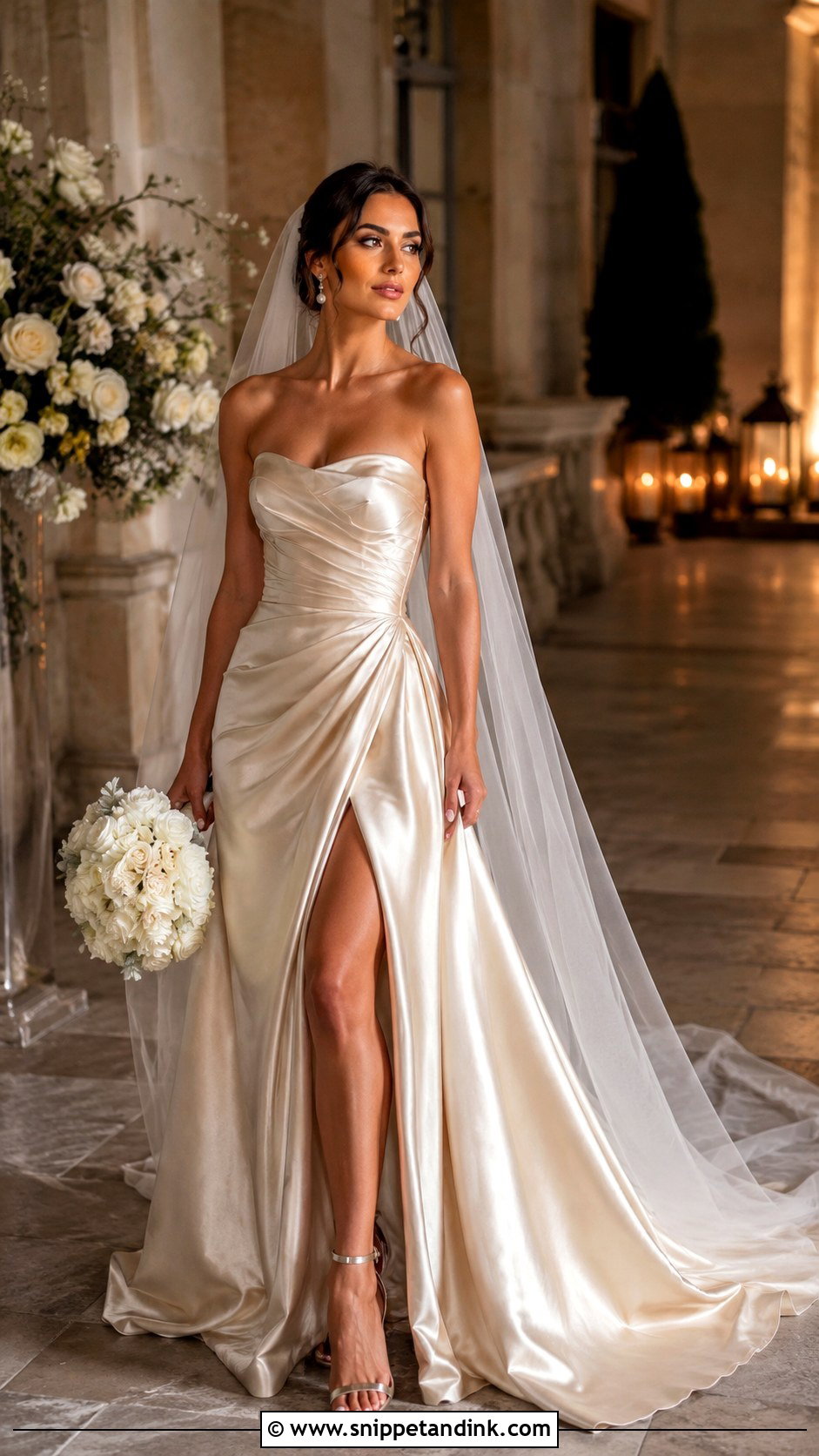 Champagne Wedding Dress - Snippet and Ink - 30 Weddingdress Ideas