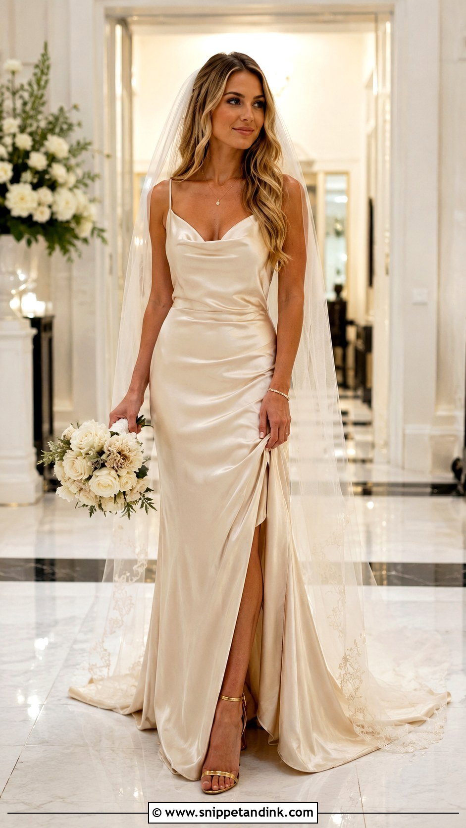 Champagne Wedding Dress - Snippet and Ink - 25 Fun Wedding Dress Ideas