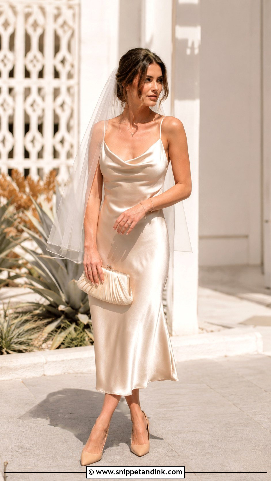 Champagne Wedding Dress - Snippet and Ink - 25 Las Vegas Wedding Dress Ideas