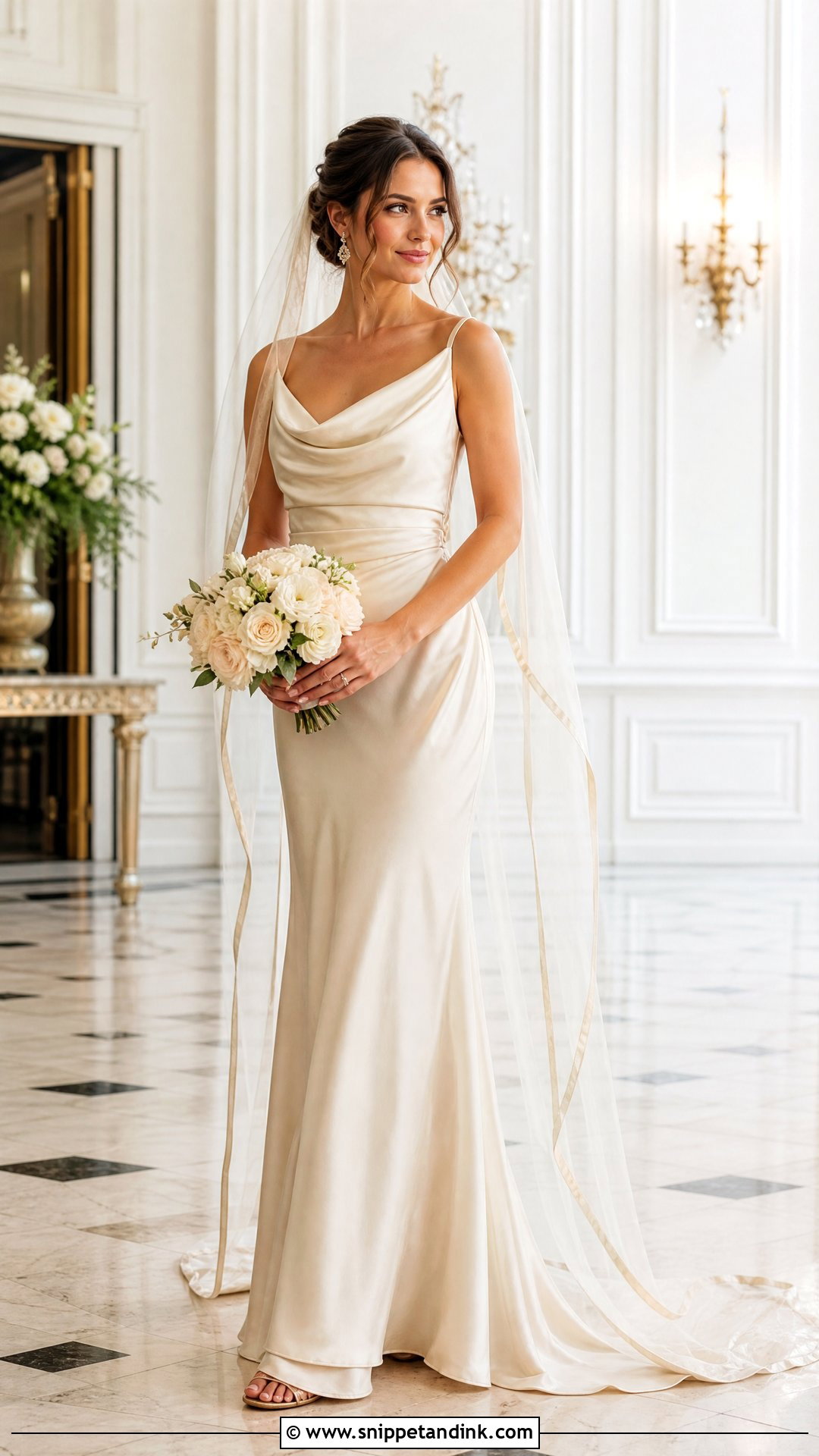 Champagne Wedding Dress - Snippet and Ink - 20 Wedding Dress Color Ideas