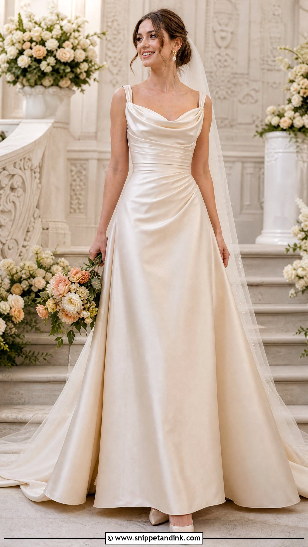 Champagne Wedding Dress - Snippet and Ink - 20 Non White Wedding Dress Colour Ideas