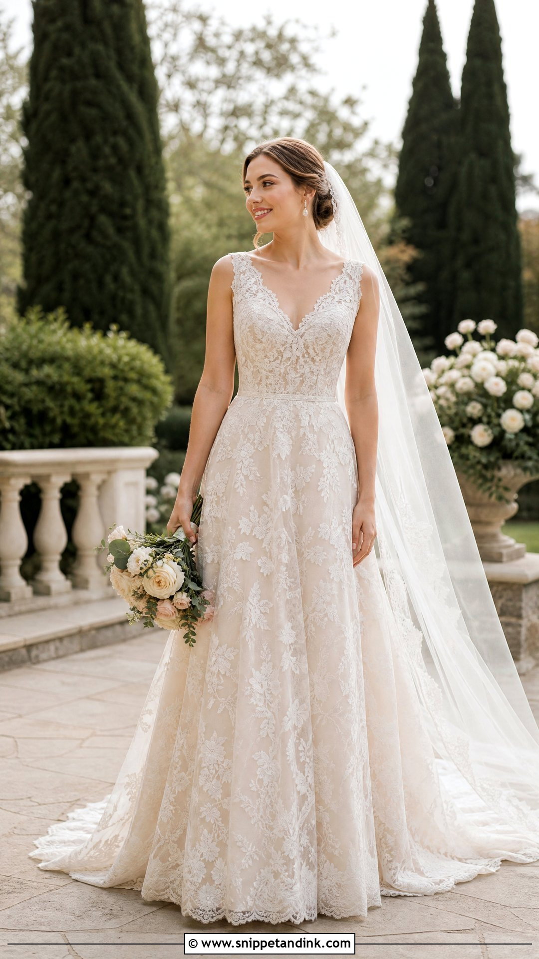 Champagne Wedding Gown - Snippet and Ink - 25 Dream Wedding Gown Ideas