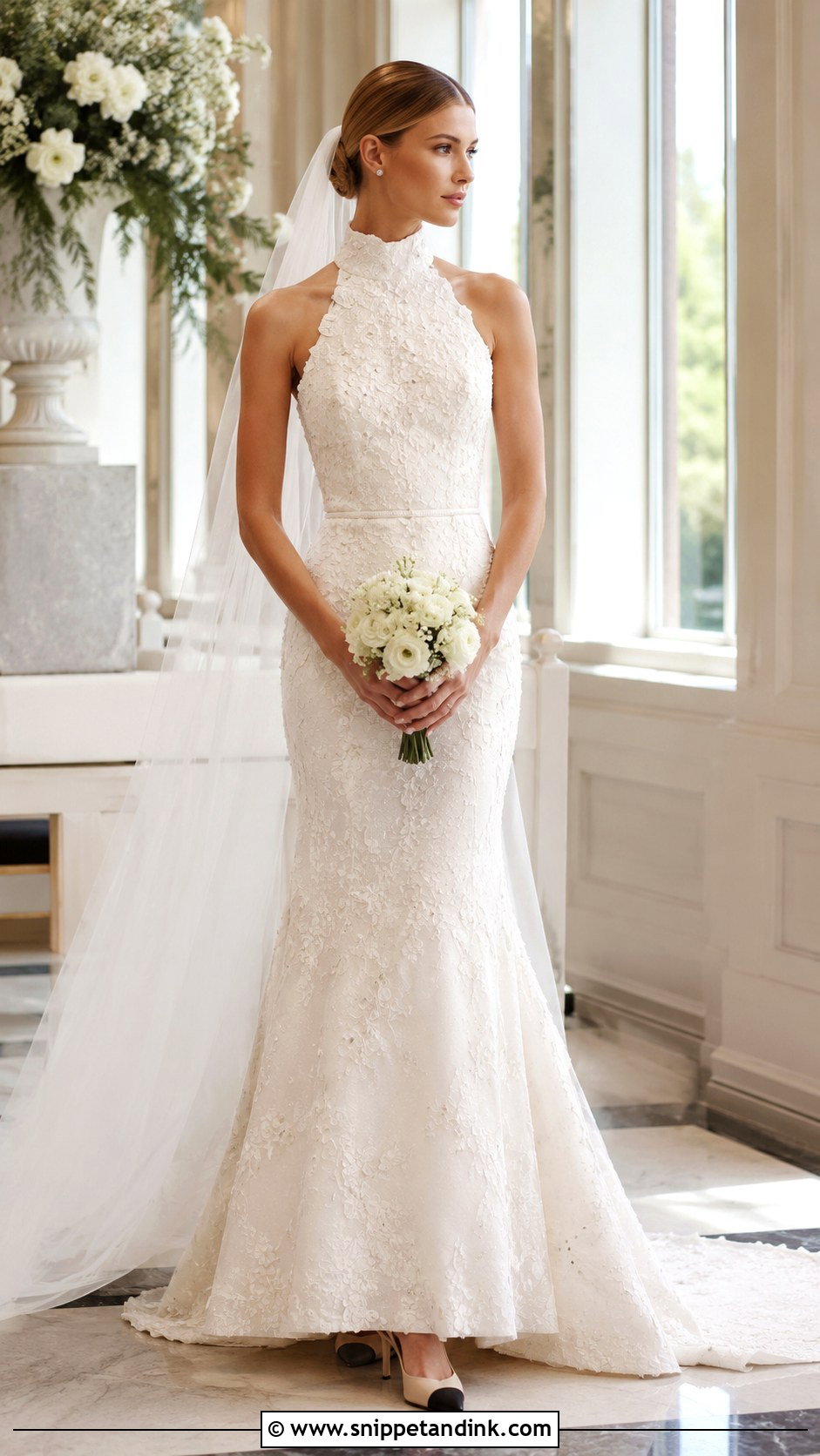 Chanel Bride Embroidered Wedding Gown - Snippet and Ink - 20 Chanel Bride Ideas