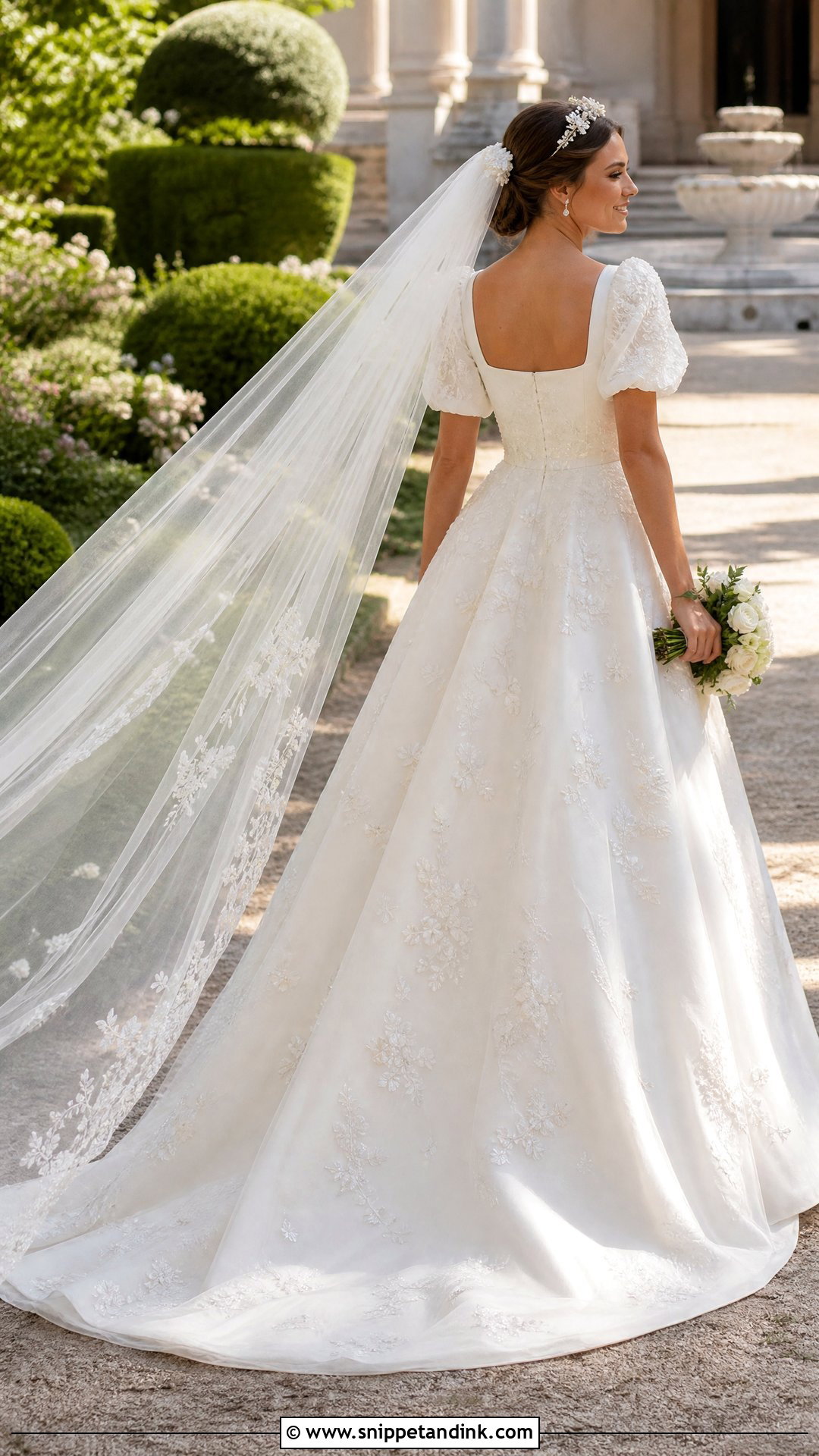 Chapel Veil Royal Wedding Dress - Snippet and Ink - 20 Princess Beatrice Wedding Dress Ideas
